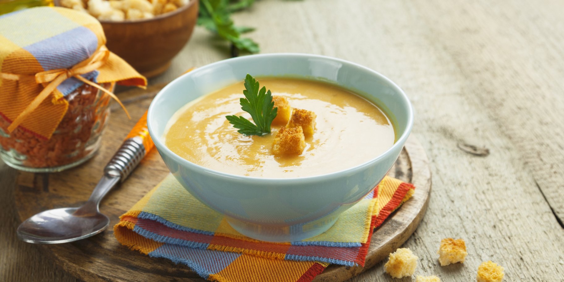 суп-пюре з плавленим сиром