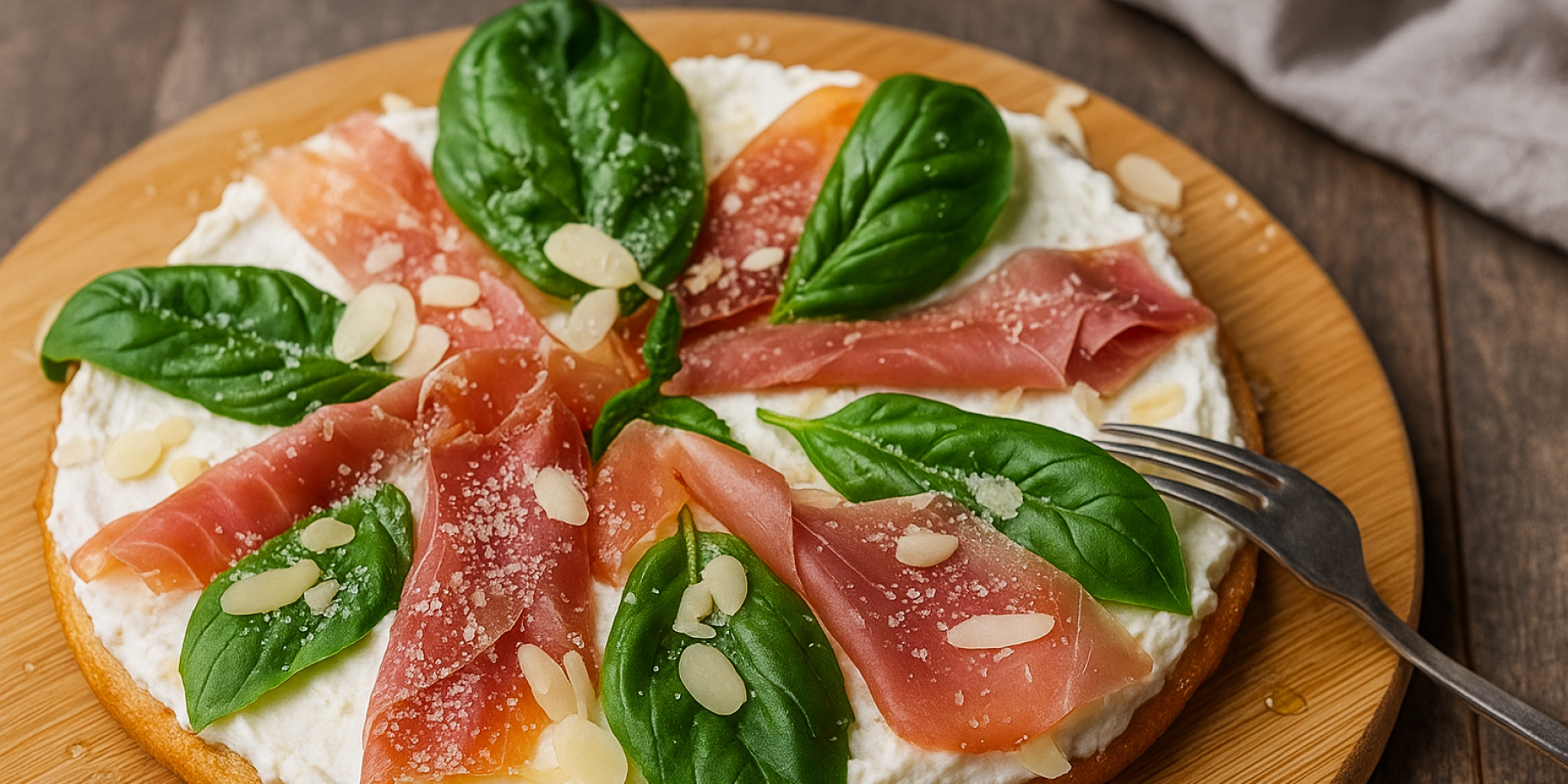 Закуска з абрикосів та хамону