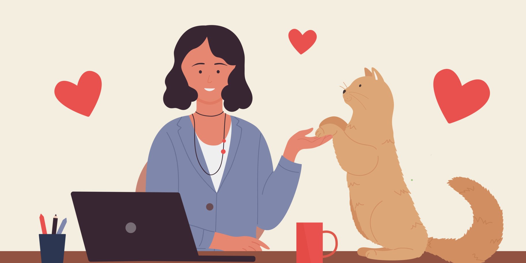 Жінка за ноутбуком