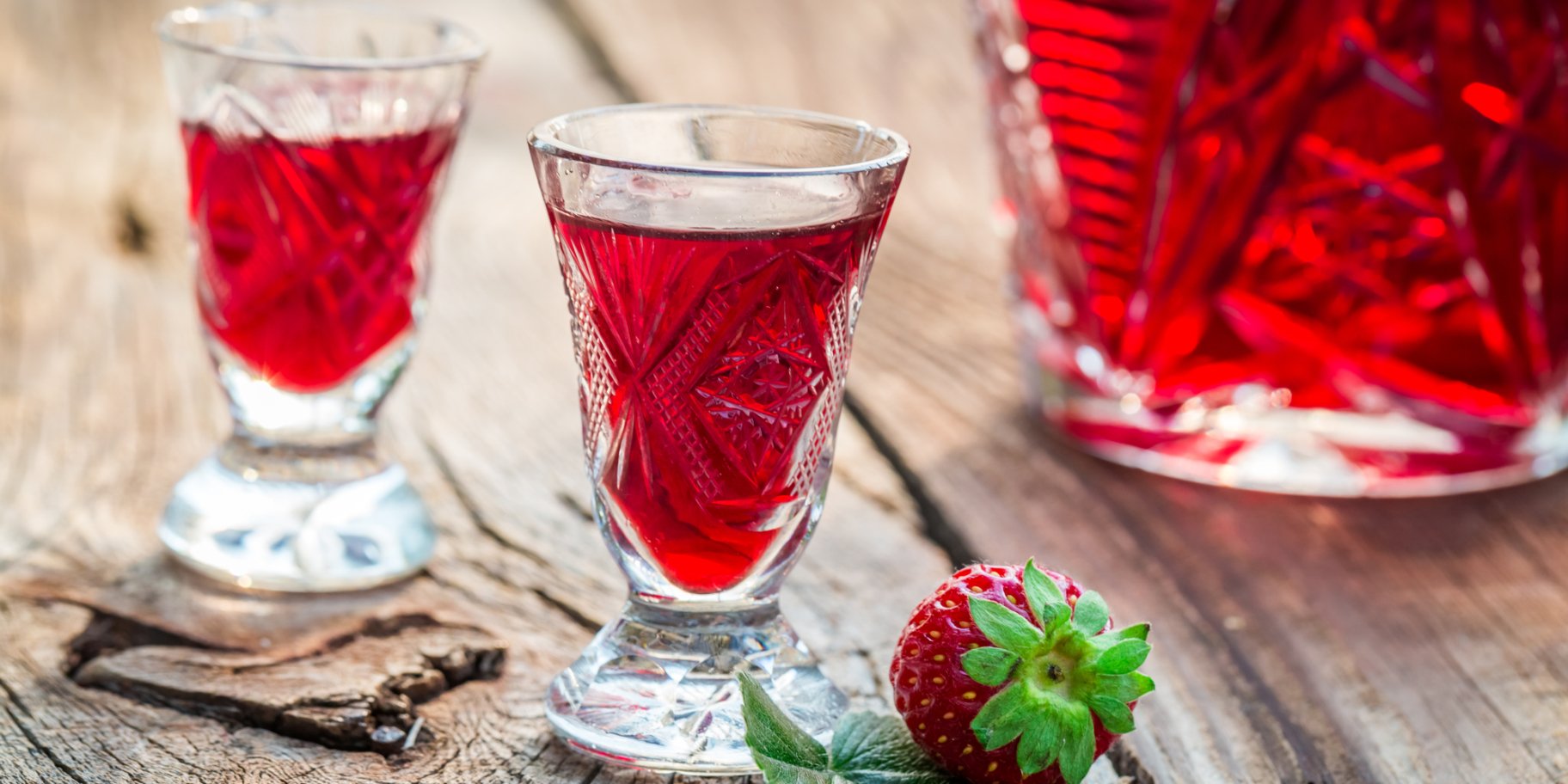 Наливка з полуниці