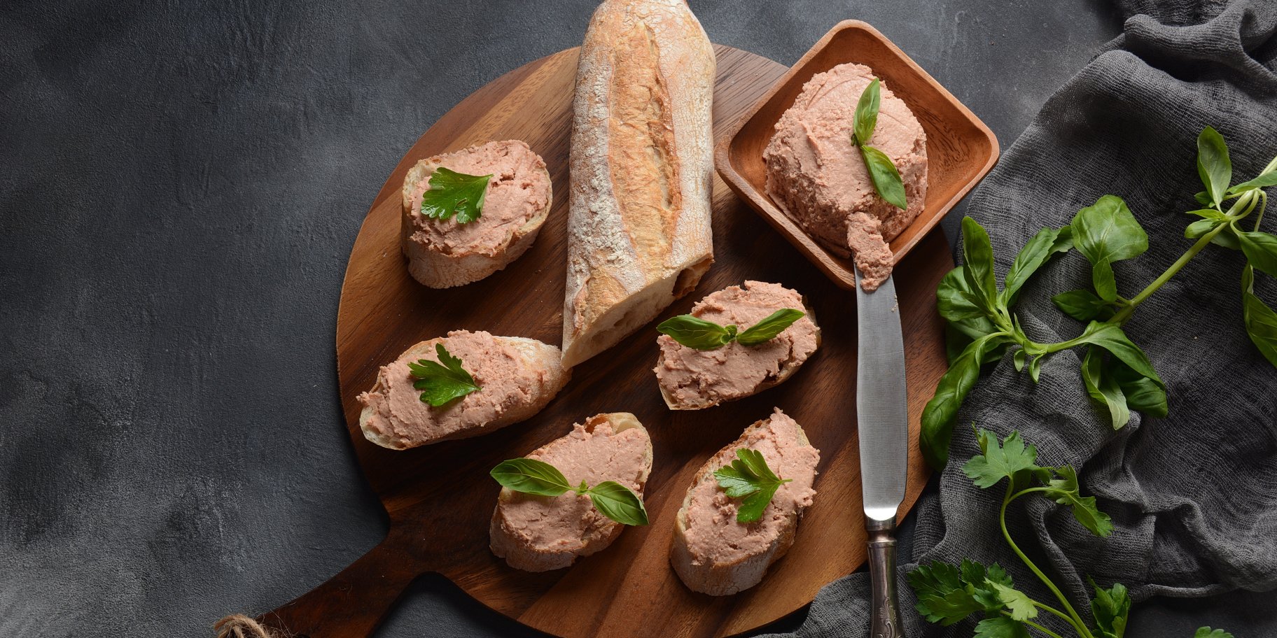 Паштет з курячої печінки та баклажанів