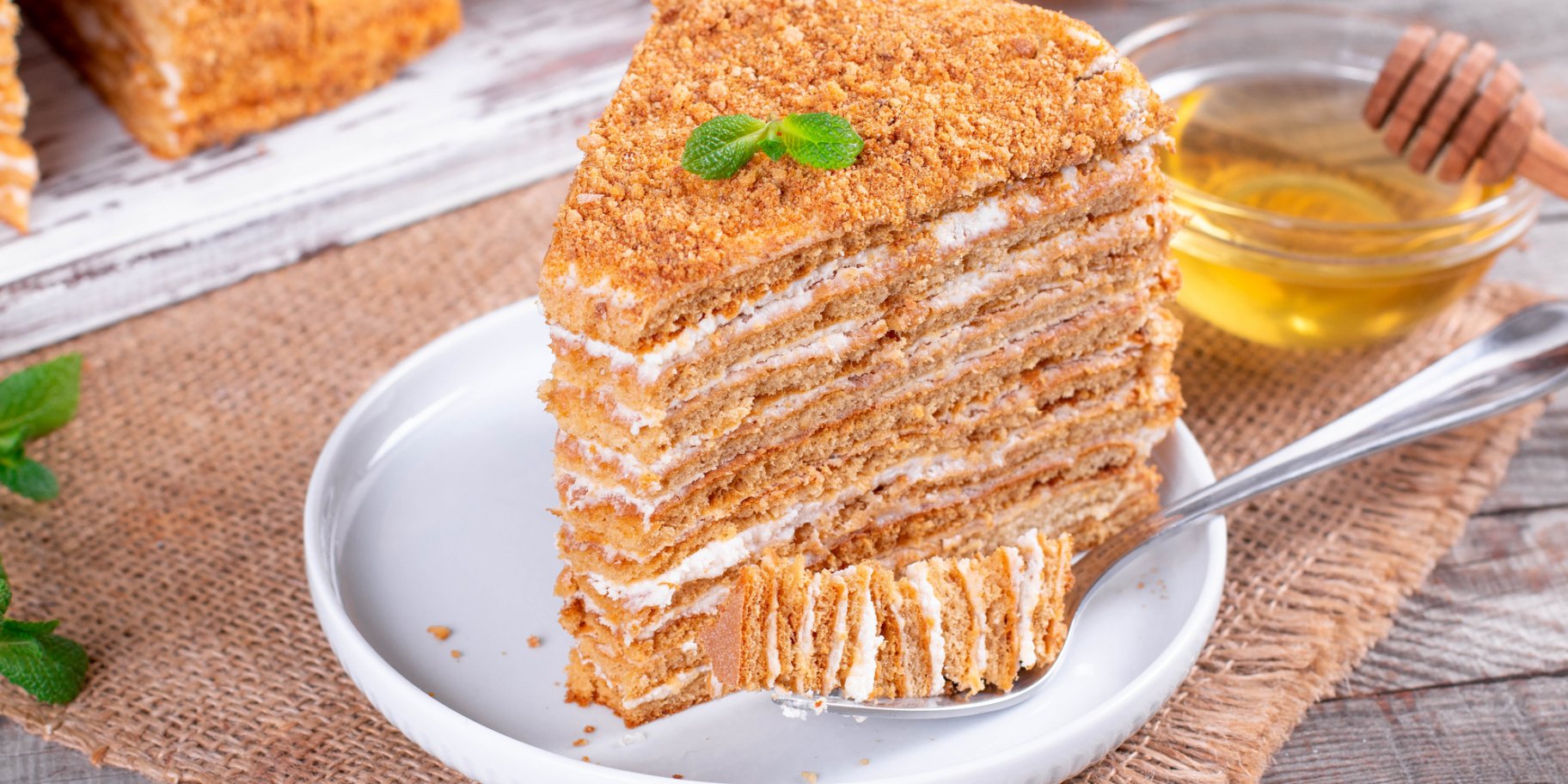 Медовик без цукру