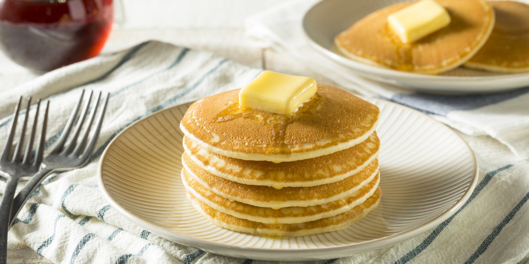 панкейки з маслом