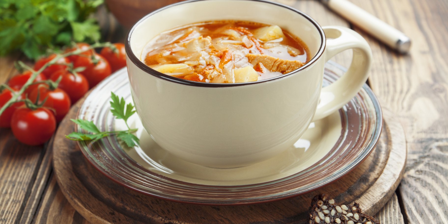 Кисло-солодкий капустяний суп