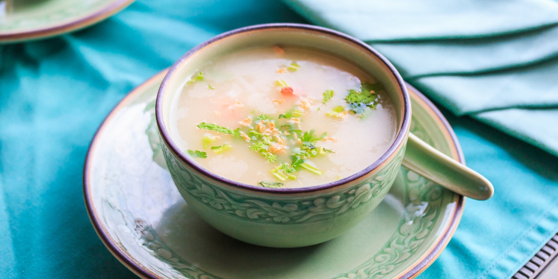 рисовий суп з креветками