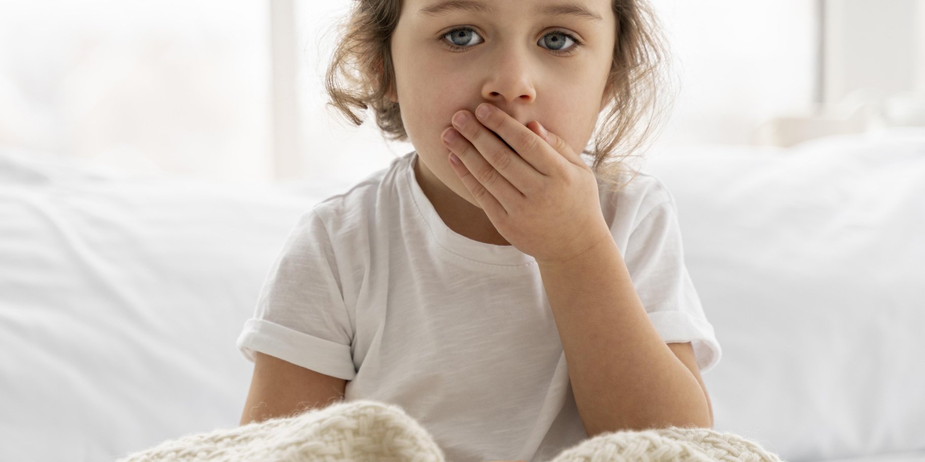 Дівчинка хворіє