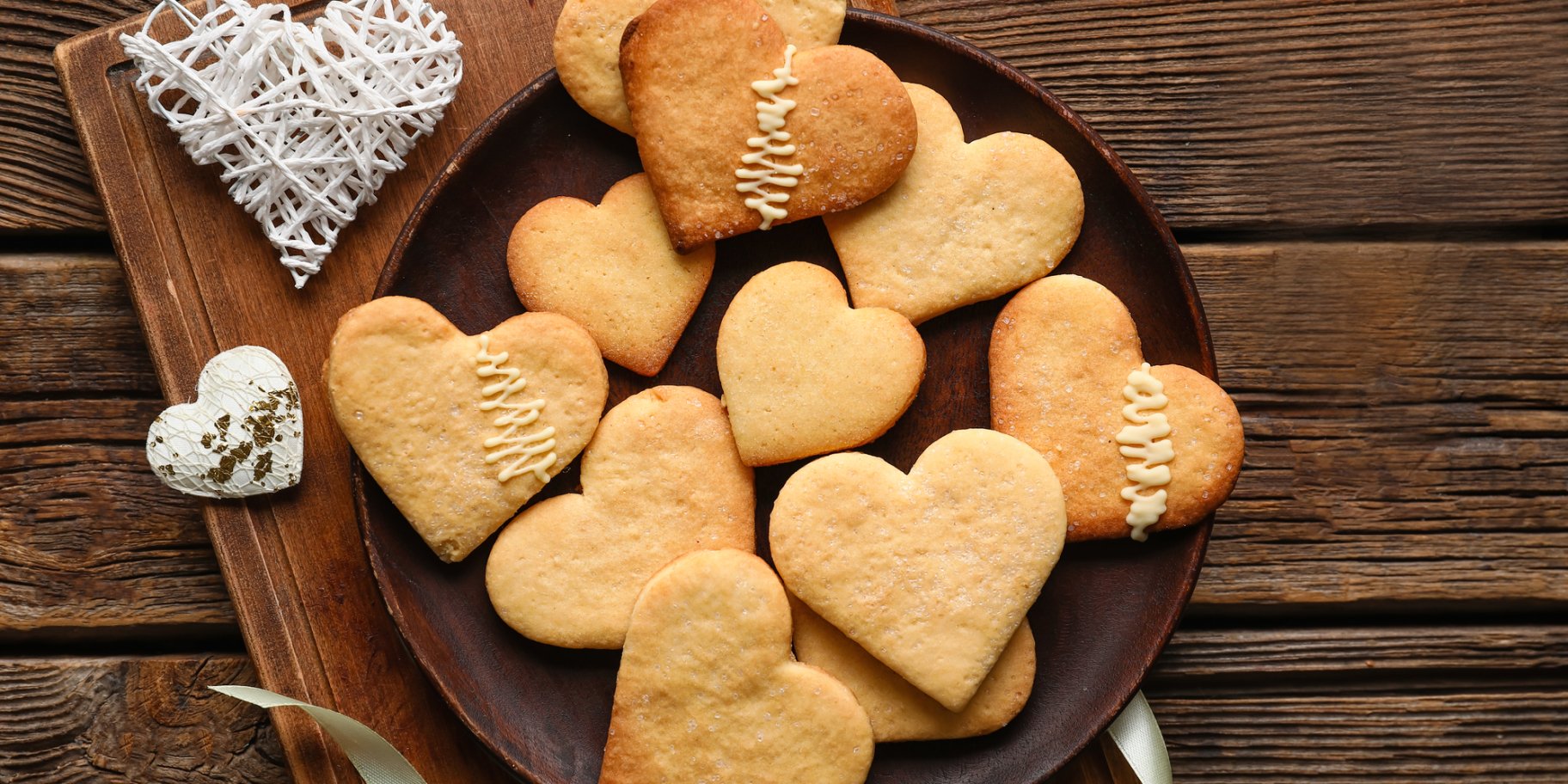 Печиво сердечки на День Валентина