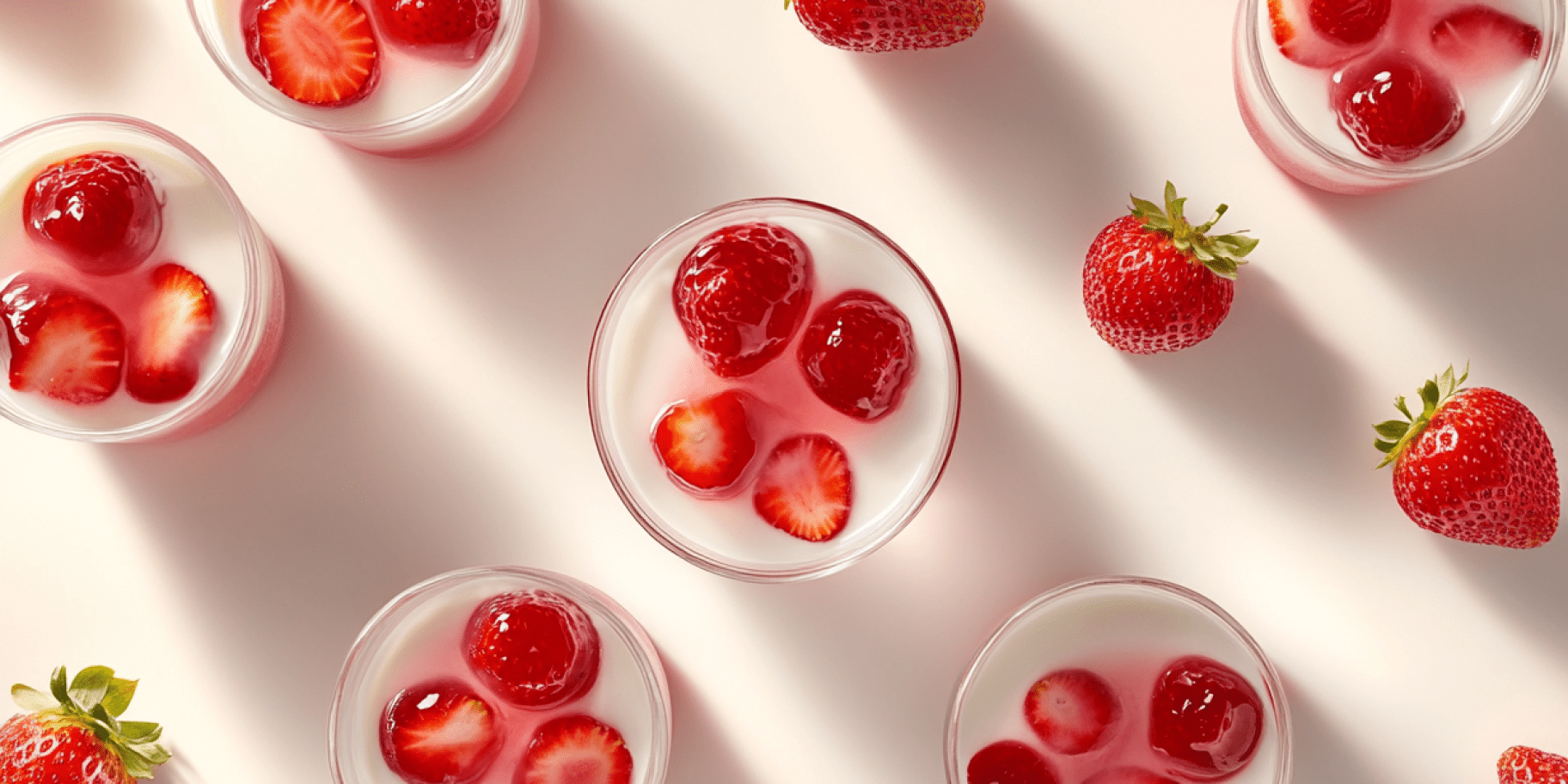 Полуниця в снігу