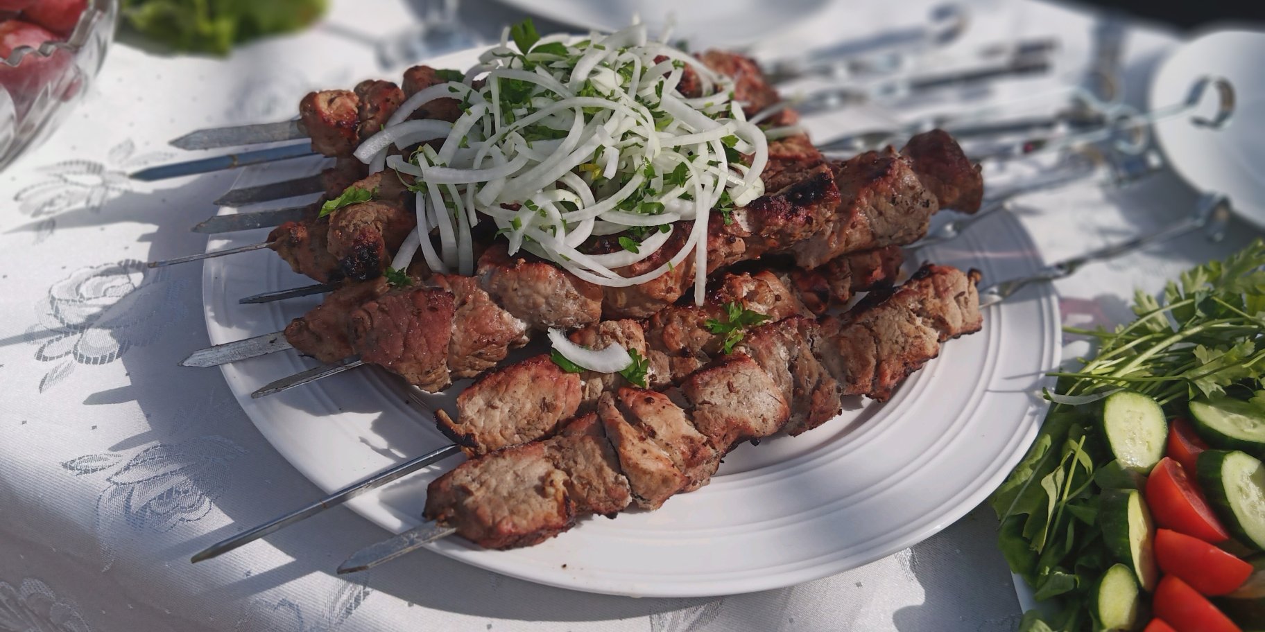 Соковитий шашлик з яловичини