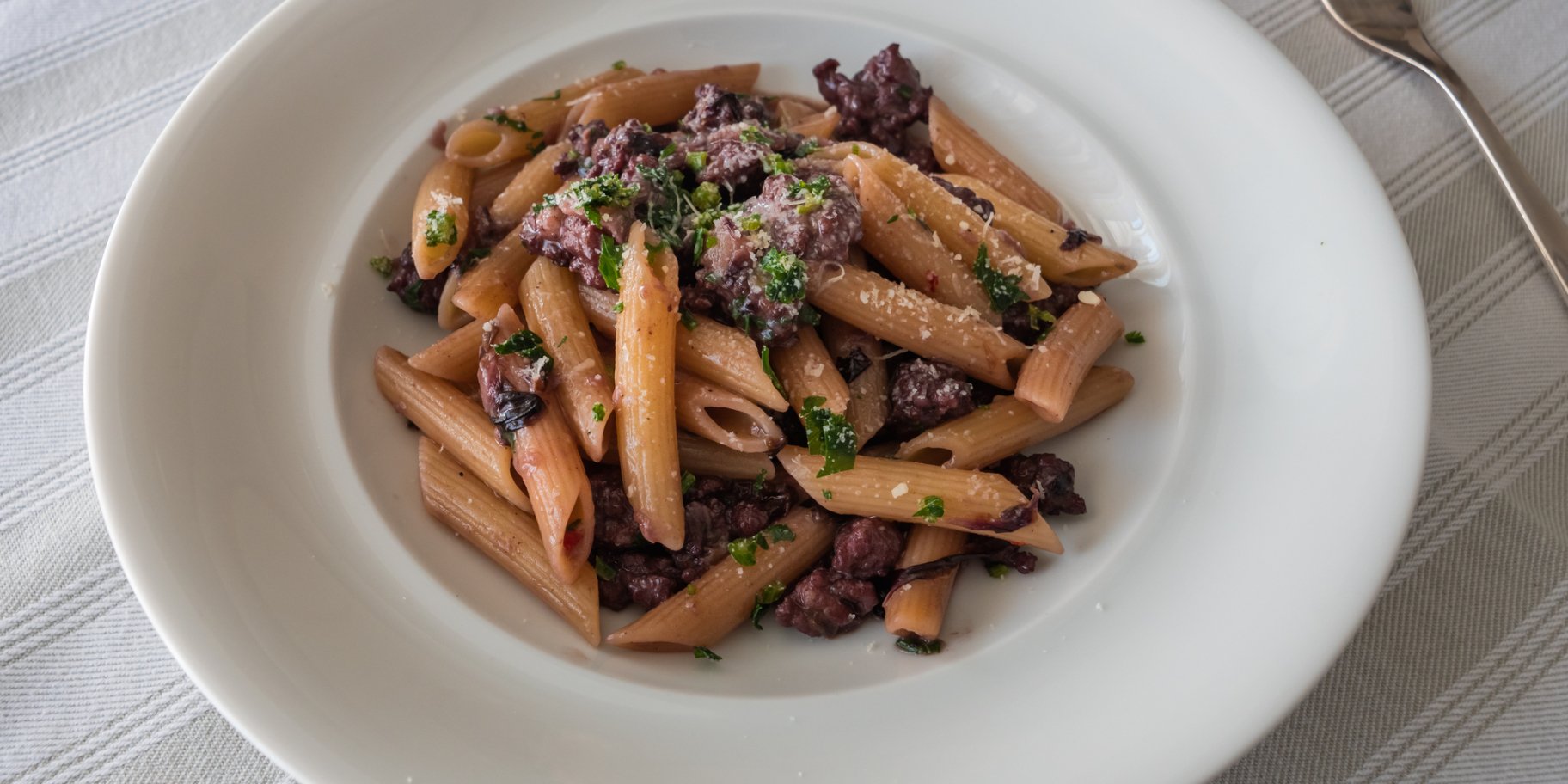 Паста з беконом