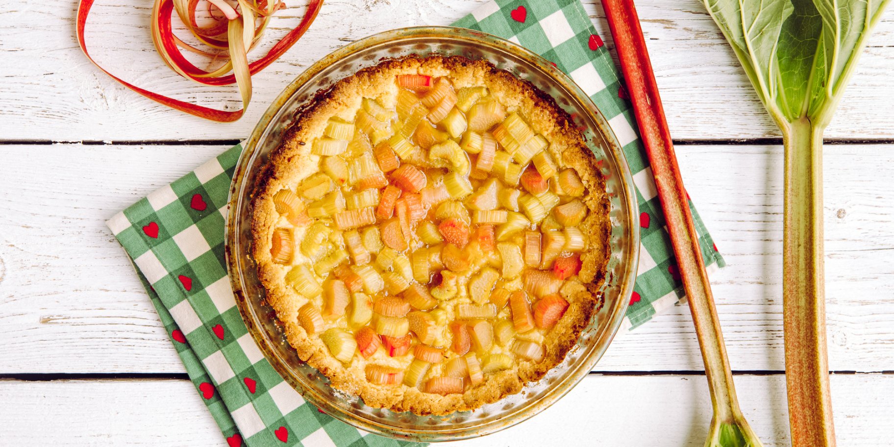 Тарт з ревенем