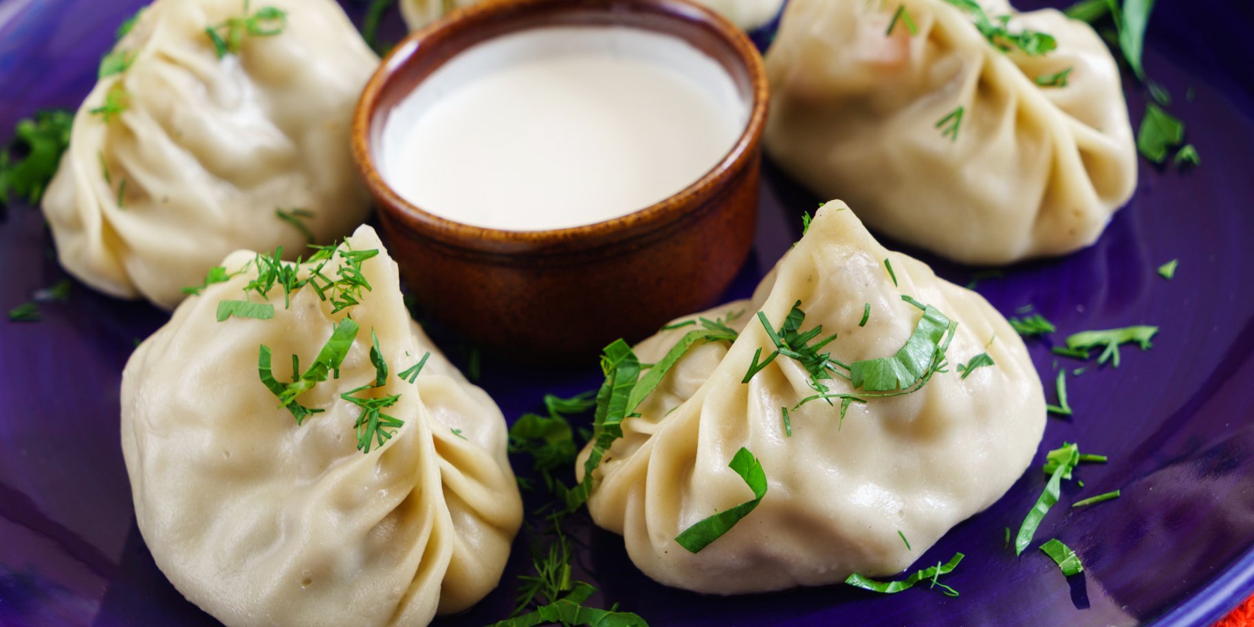 Манты с картофелем