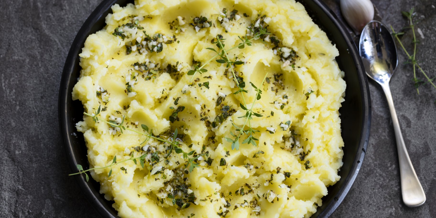 Картопляне пюре з травами