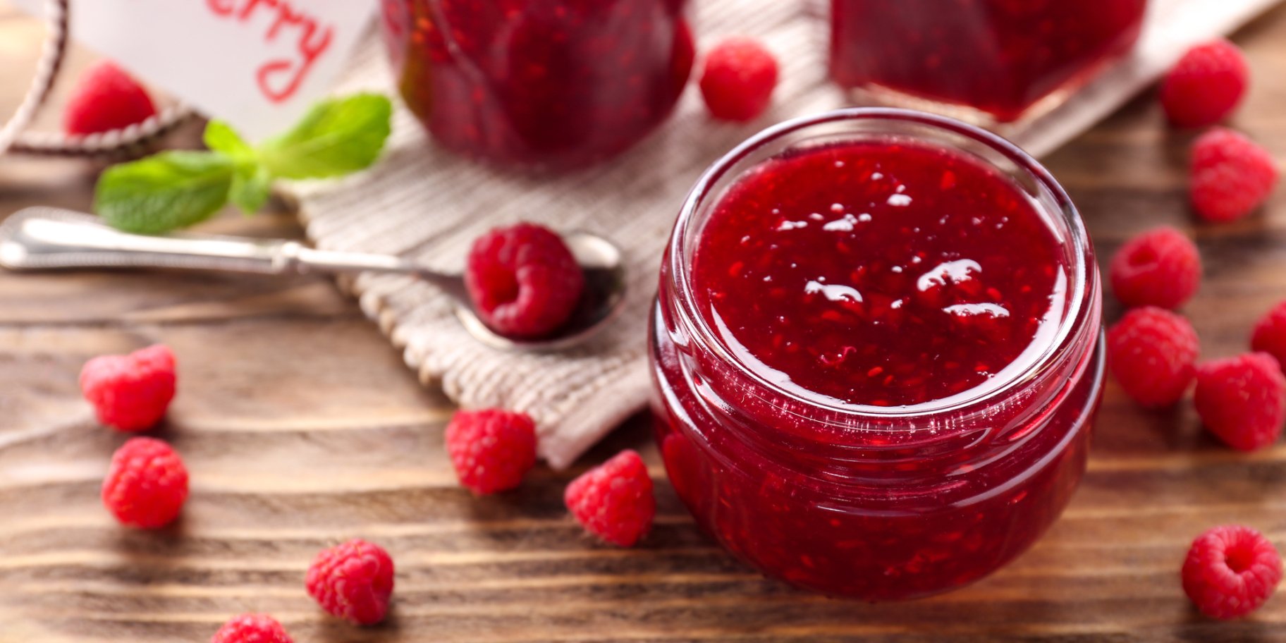 Варенье на сковороде из малины