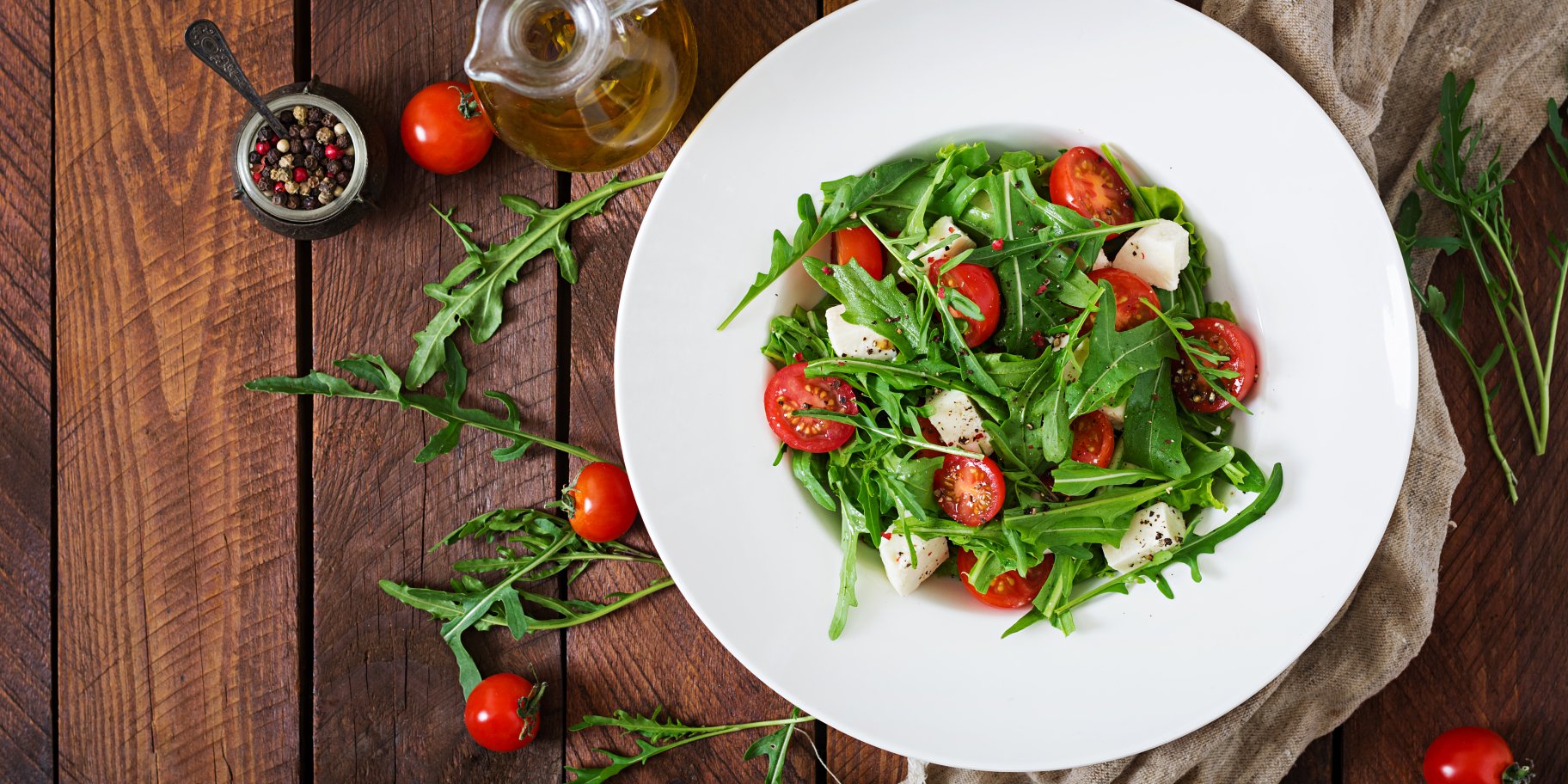 Салат с руколой