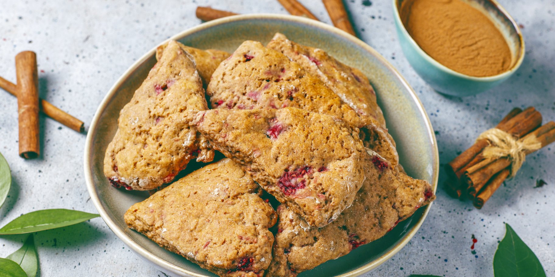 Ягодные сконы