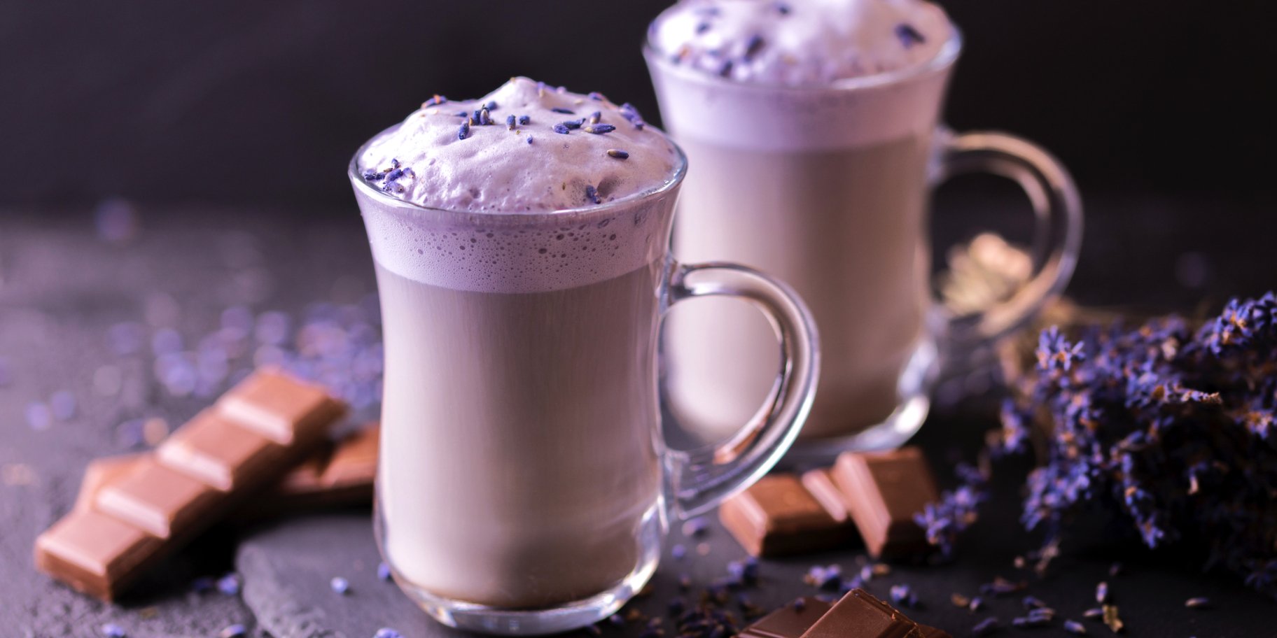 Капучино з лавандою