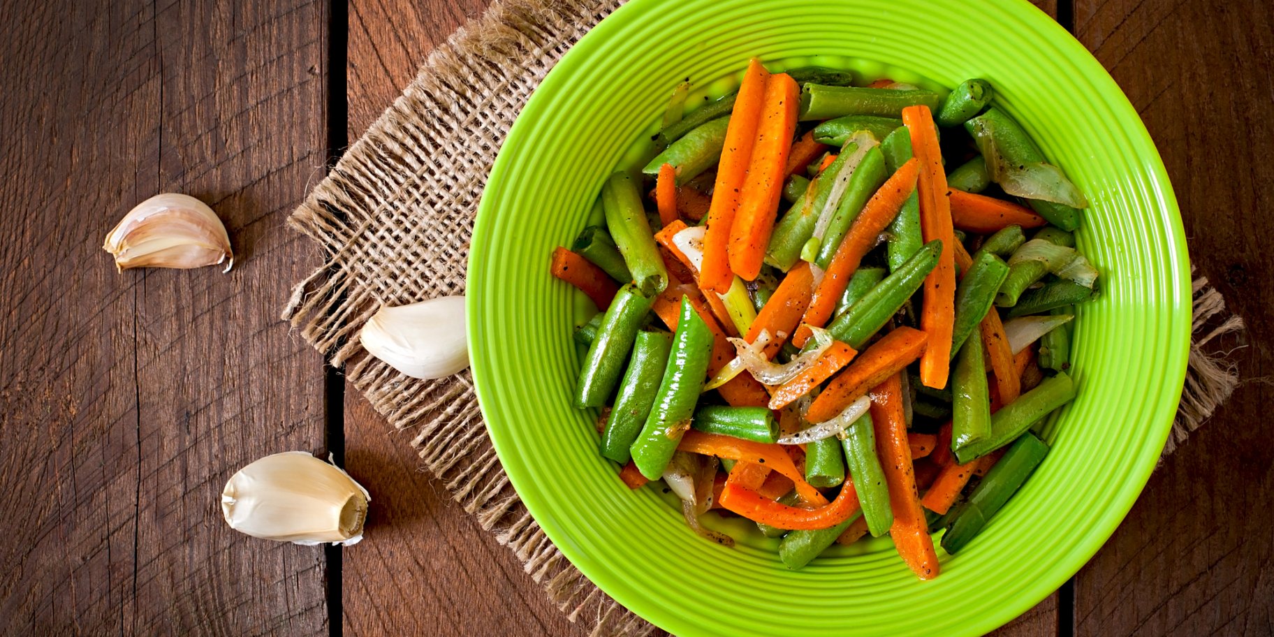 Стручкова квасоля по-корейськи