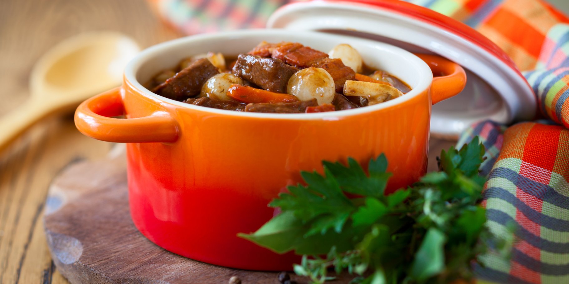 Суп айнтопф с печенью