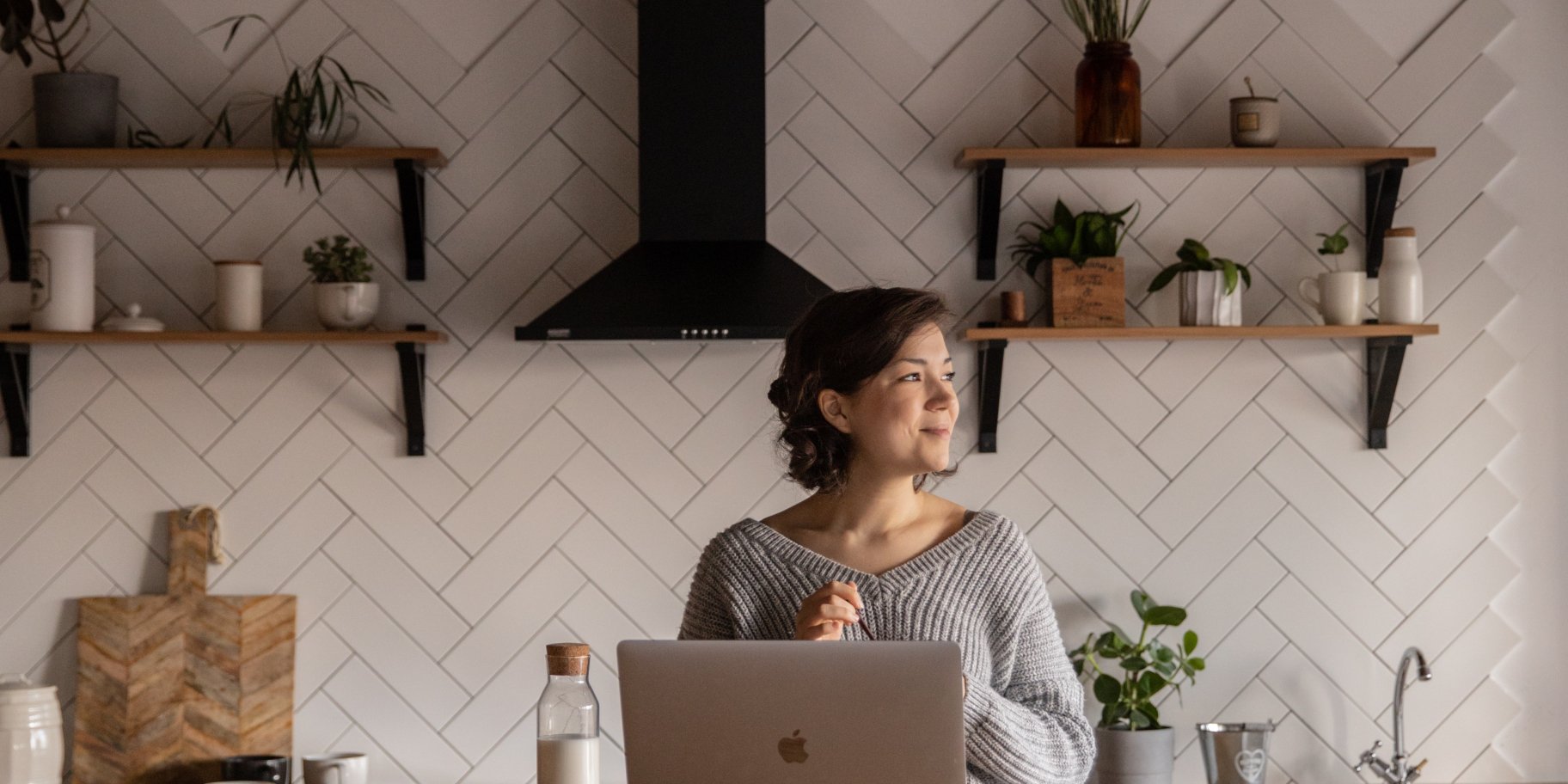 Стильний інтер'єр кухні