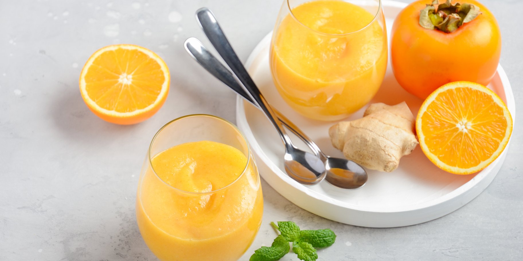 Напій з хурми і лимону рецепт