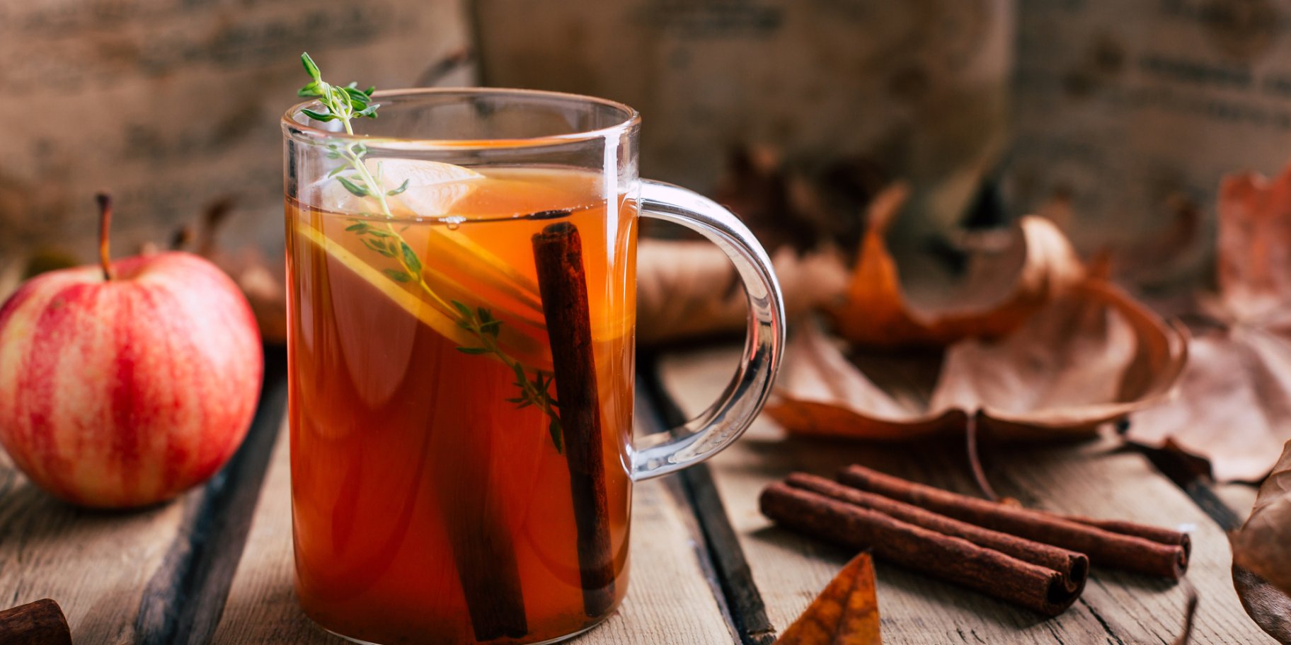 Пунш с клюквой и мятой