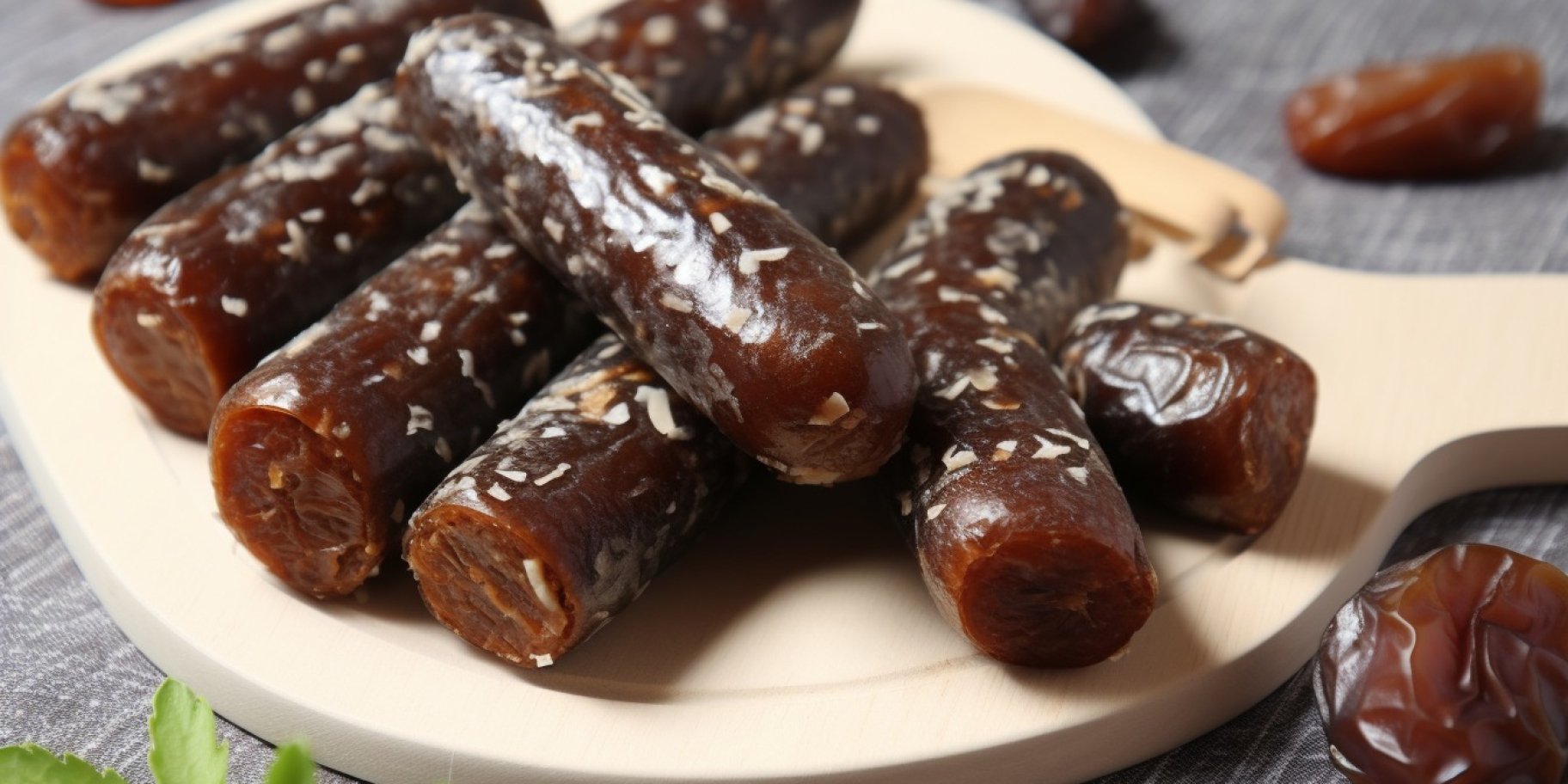 Солодка фінікова ковбасаСолодка фінікова ковбаса