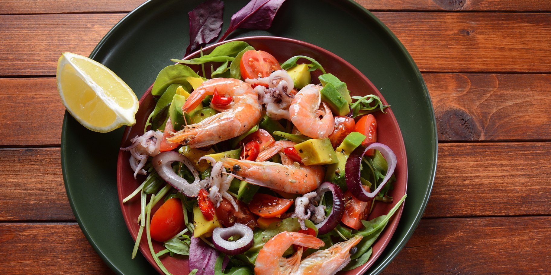 Севіче з королівських креветок