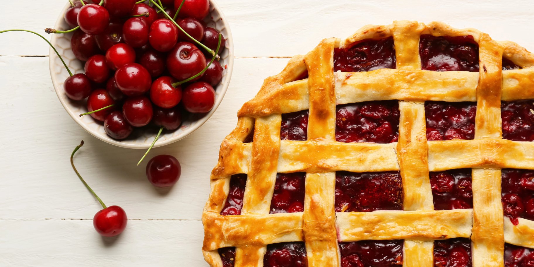 Київський пиріг з вишнями