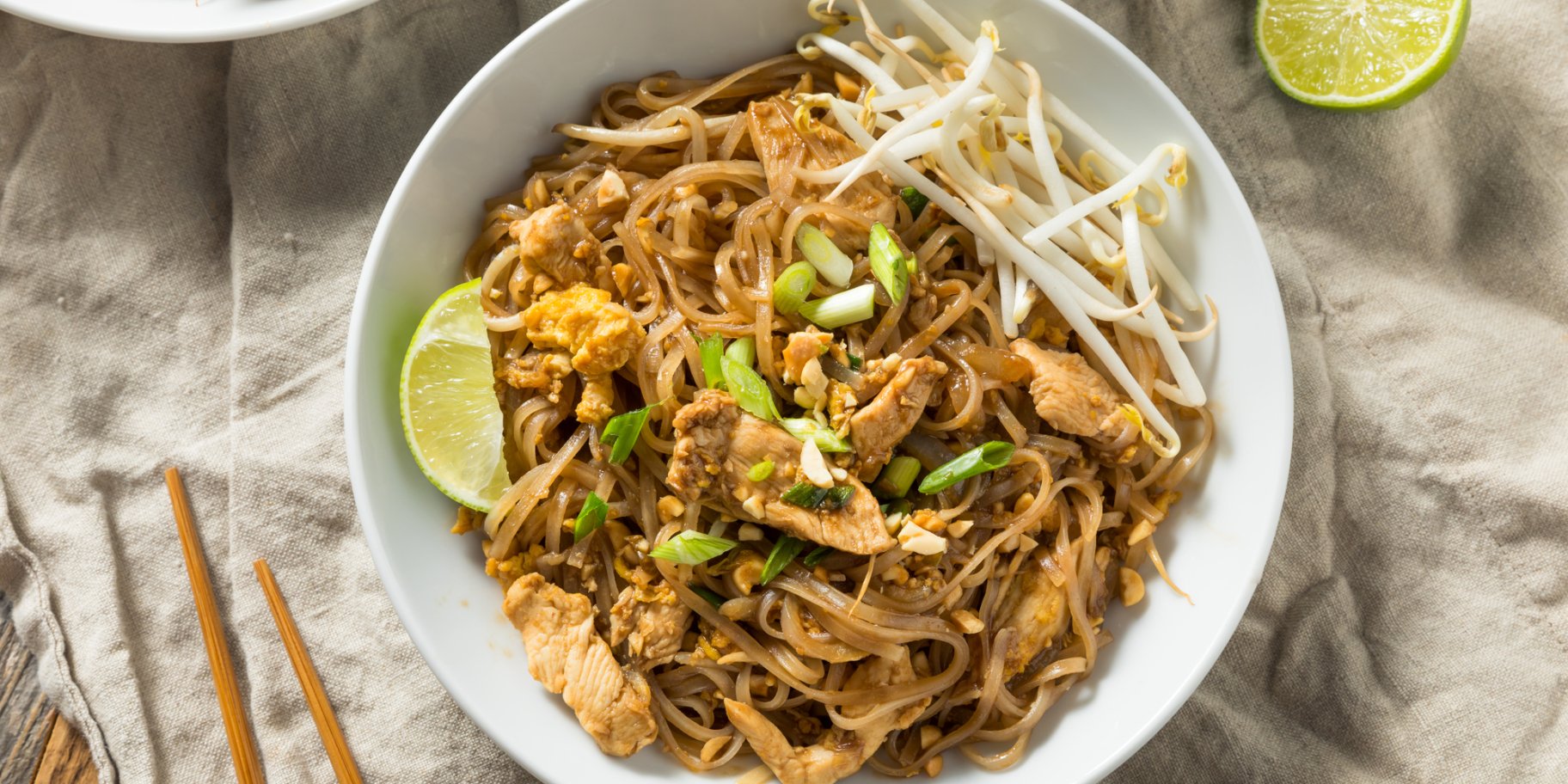 Локшина з курятиною і лаймом