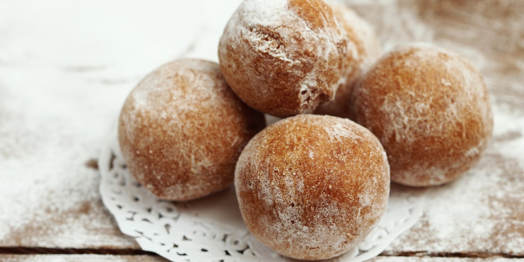 Пончики з яблуками