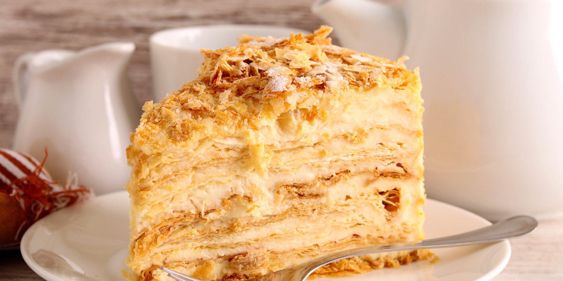 Торт "Наполеон" з масляним кремом