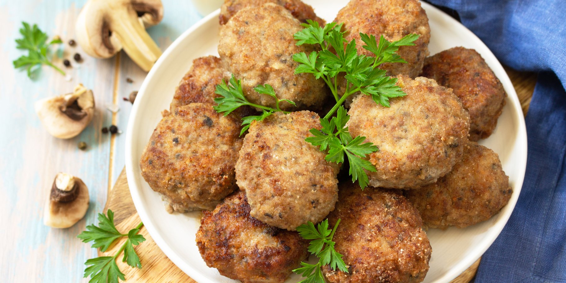 Овощные тефтели с грибами