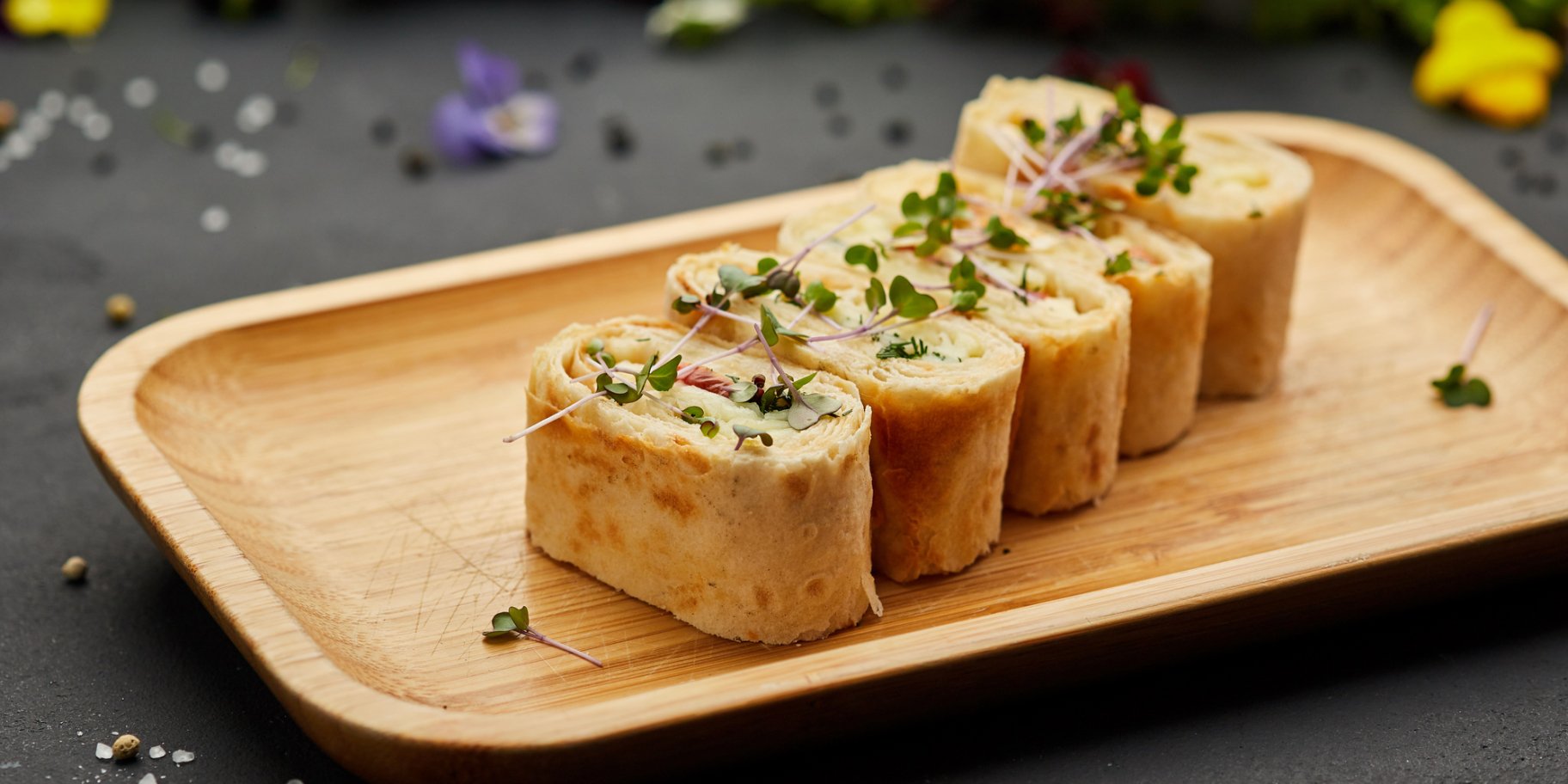 Омлет в лаваші