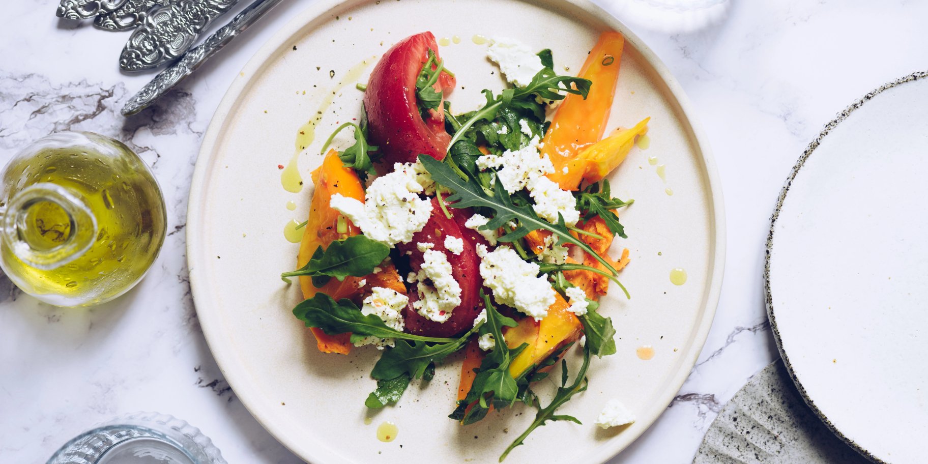 Салат з бататом і фетою