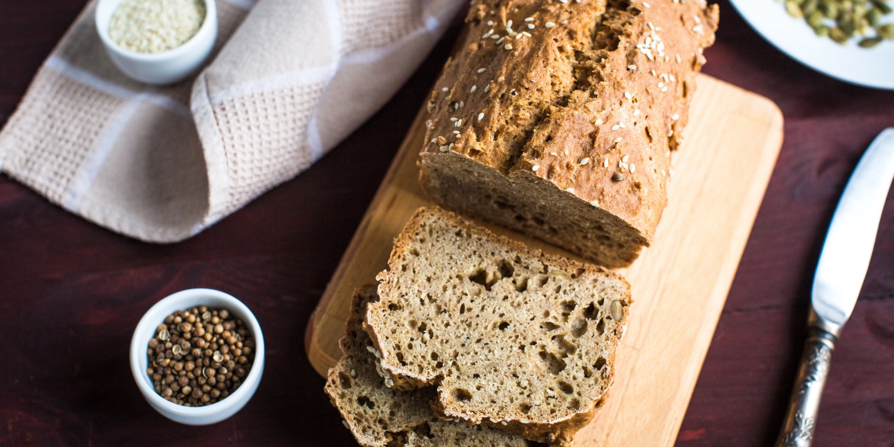 Безглютеновий хліб з гречки