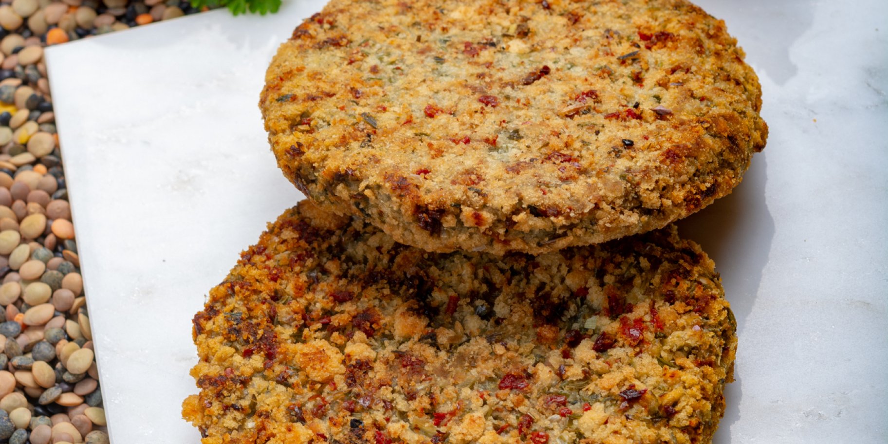 Бургер з гороху рецепт