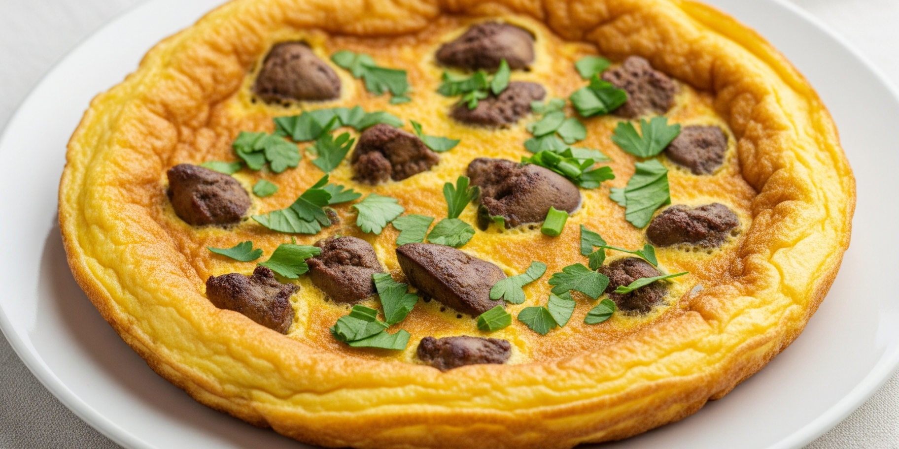 Куряча печінка під заливкою