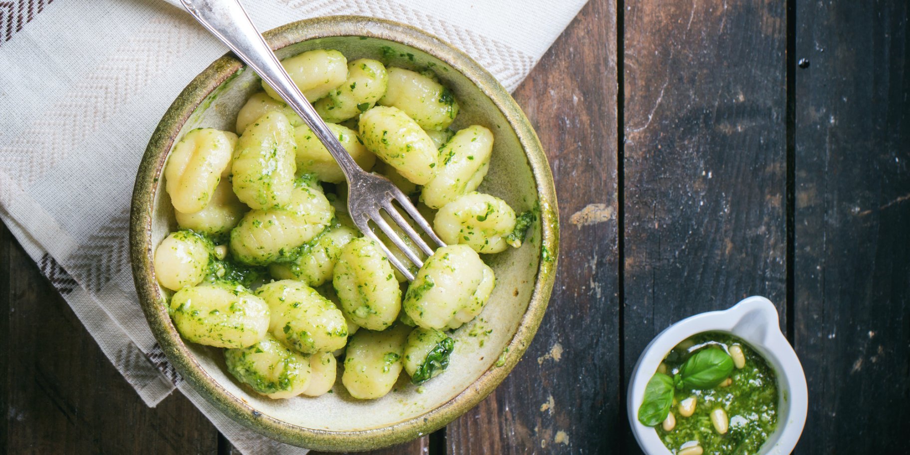 ньокі з песто