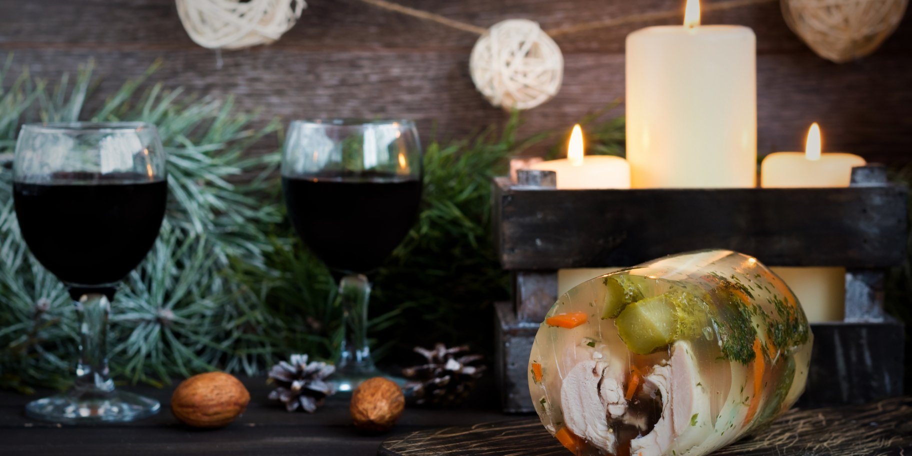 Холодець і вино