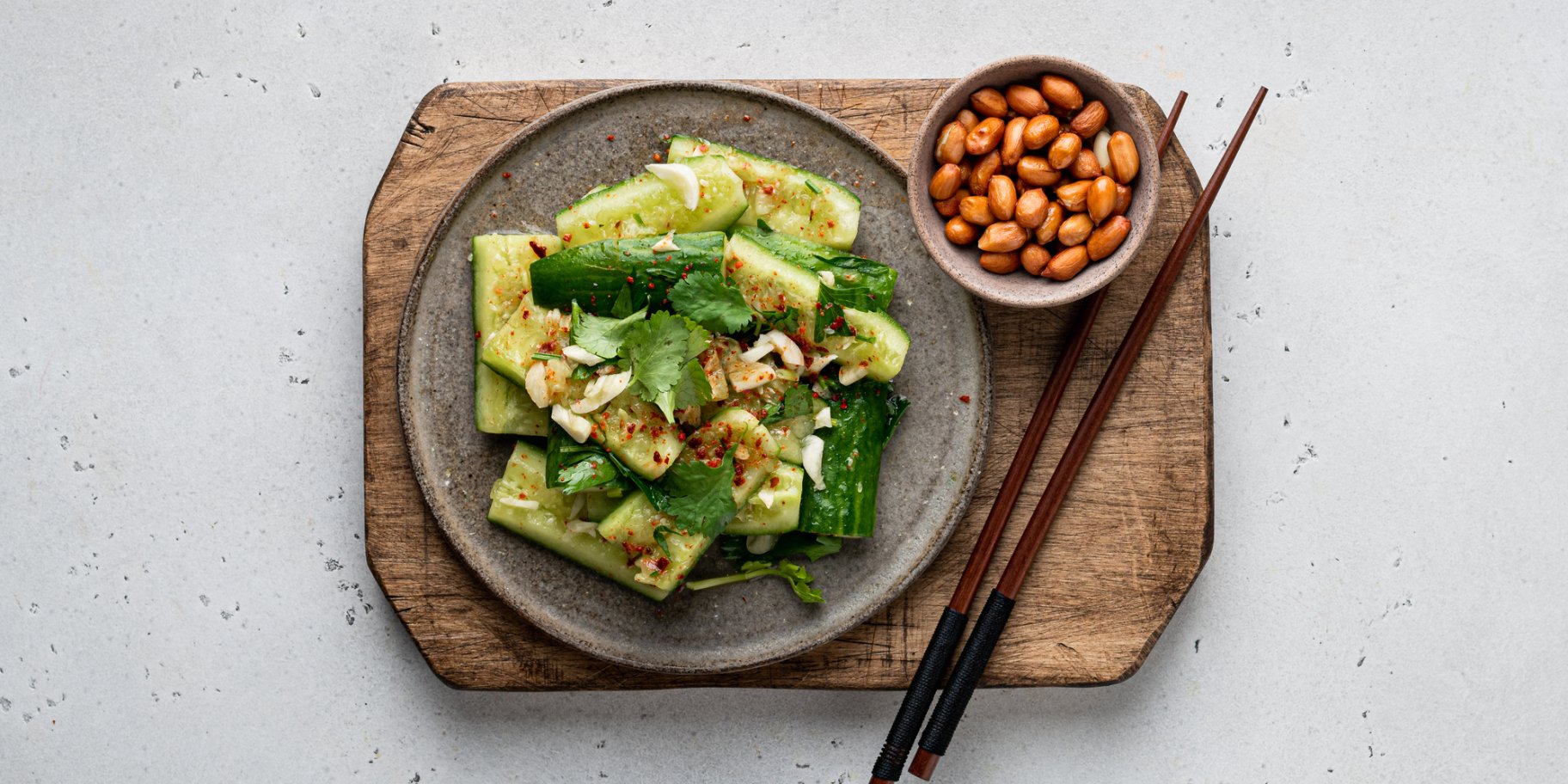 Огірки із заправкою