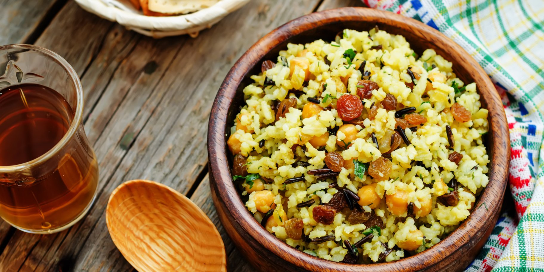 Салат з диким рисом