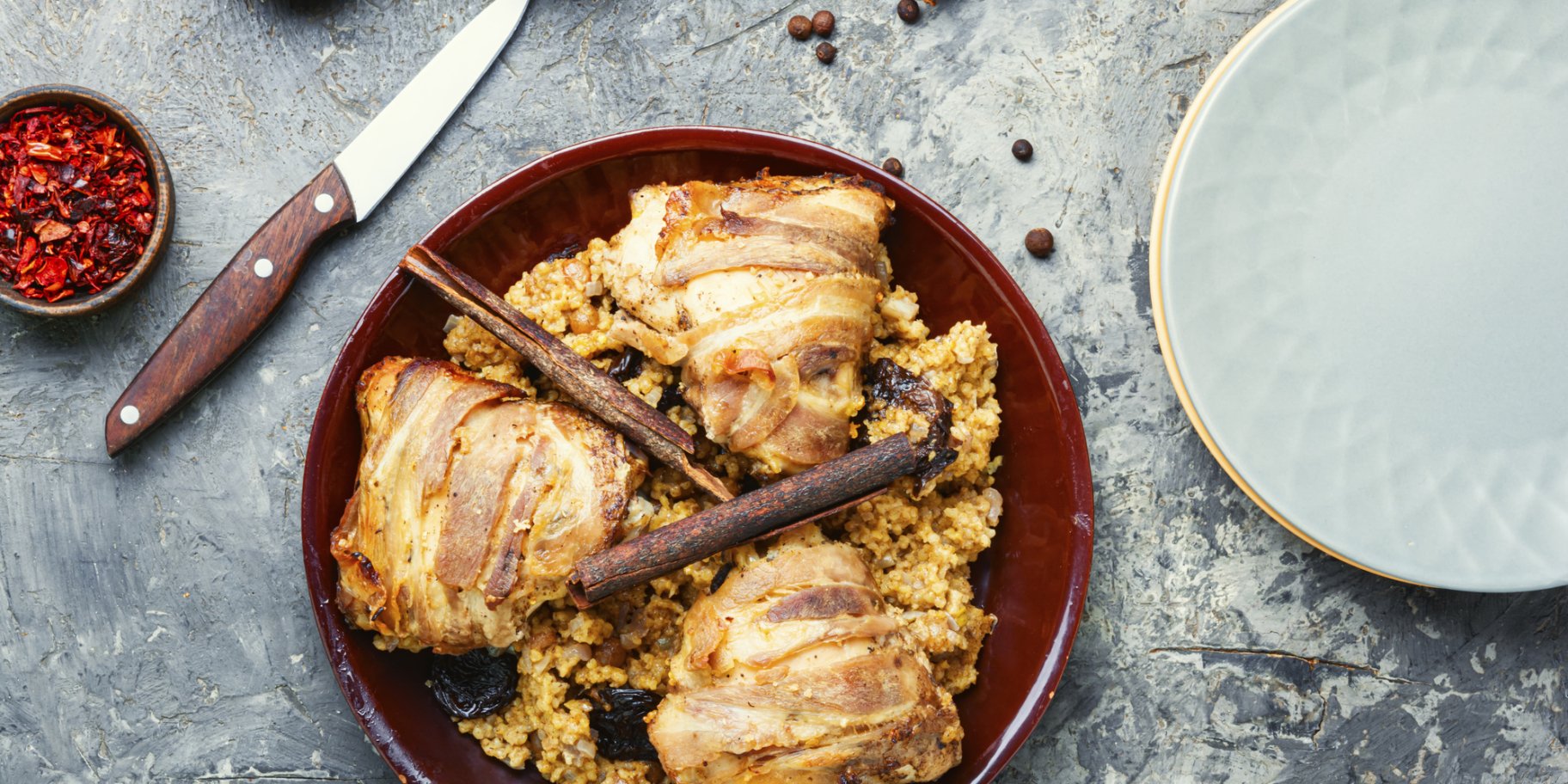 Стегенця у беконі