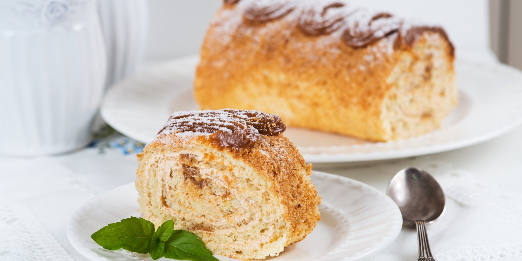 Карамельный рулет