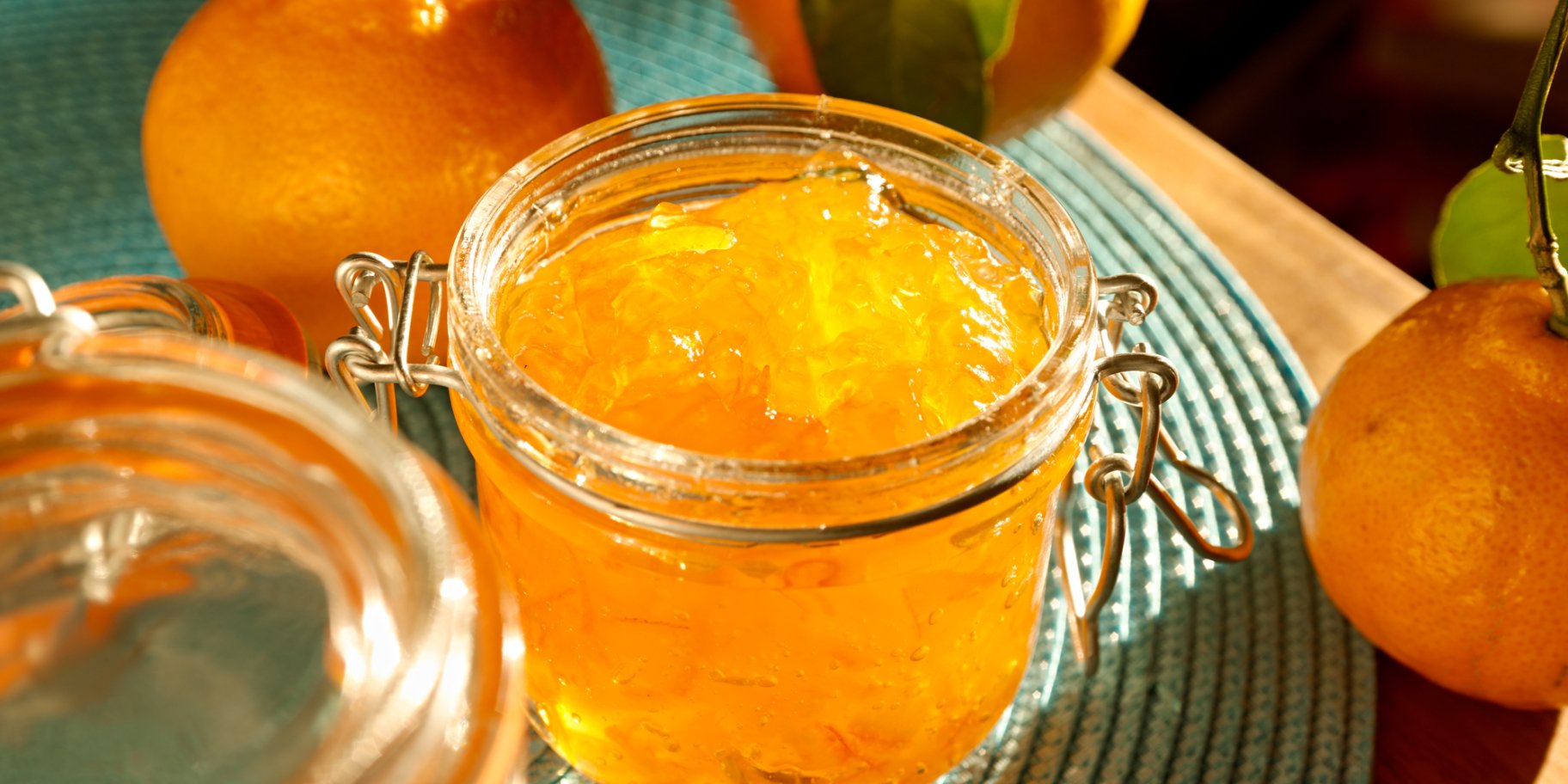 Апельсиновий мармелад в банках