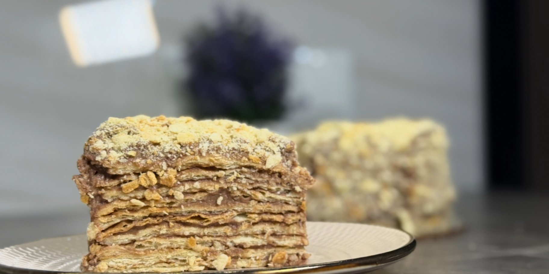 Шоколадний наполеон