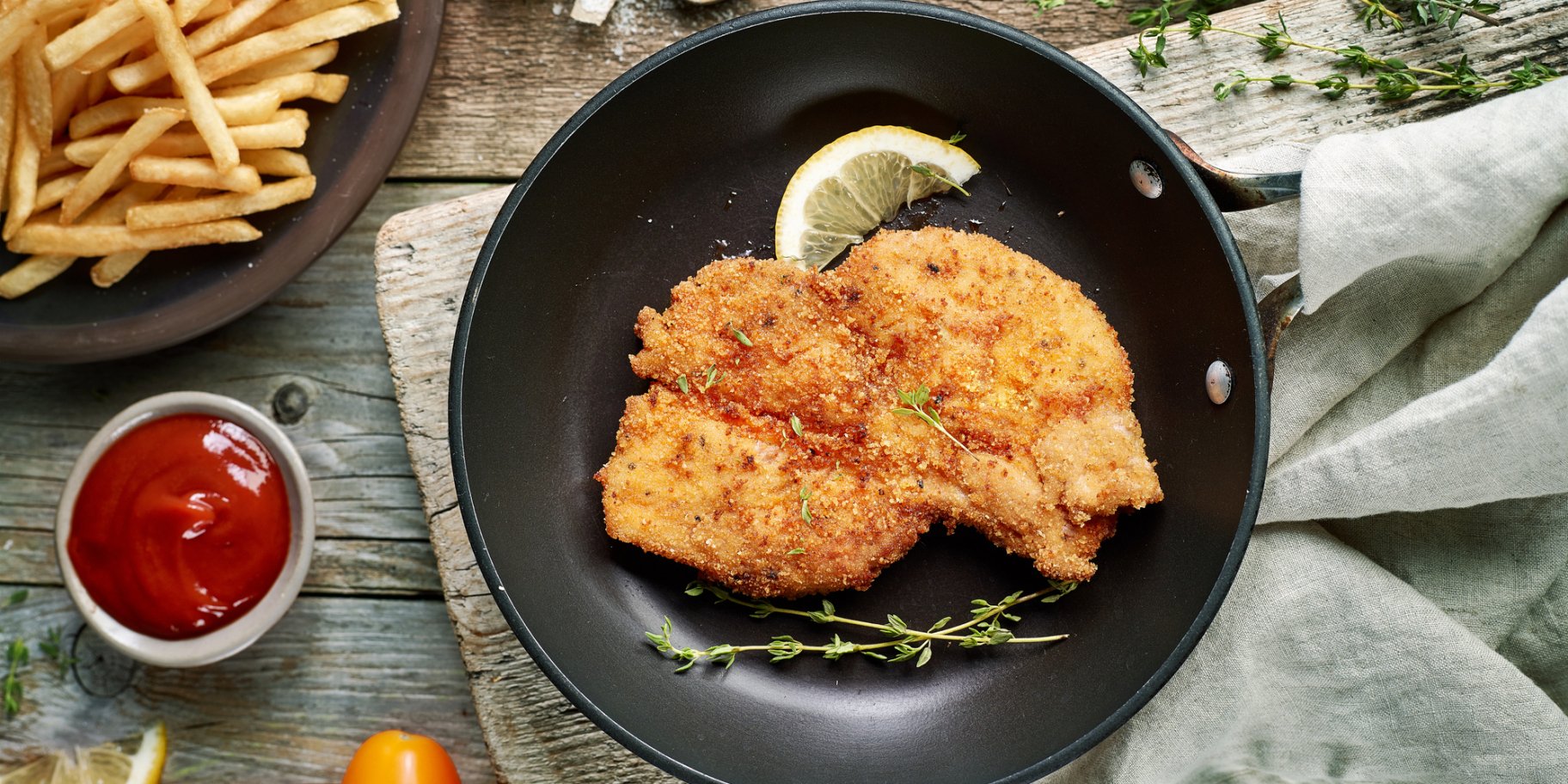 Свинина в паніровці