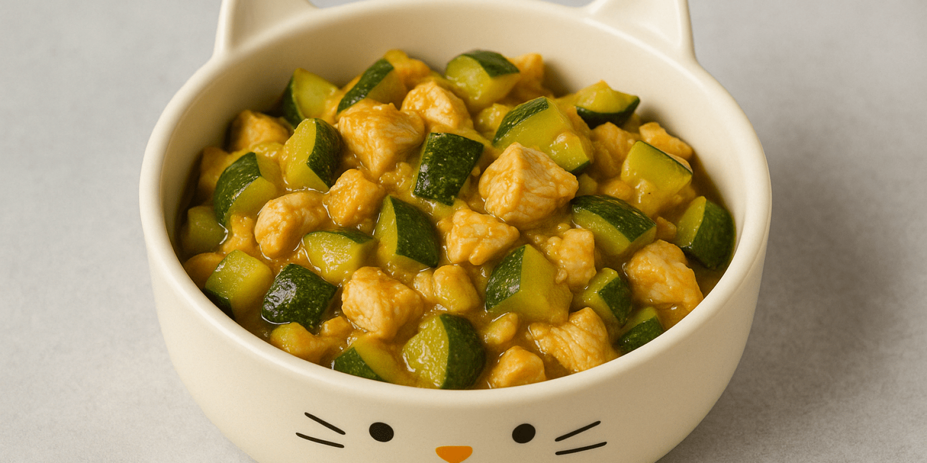 Кролик з кабачком для котика