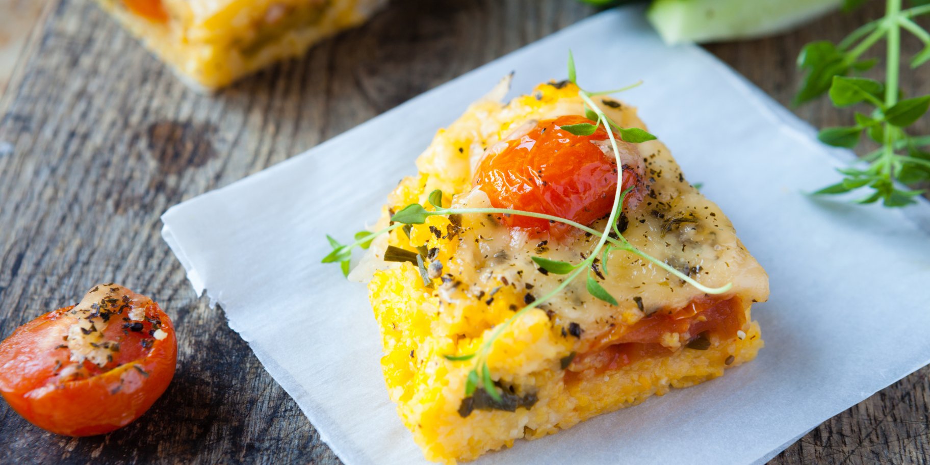 Полента з солодким перцем