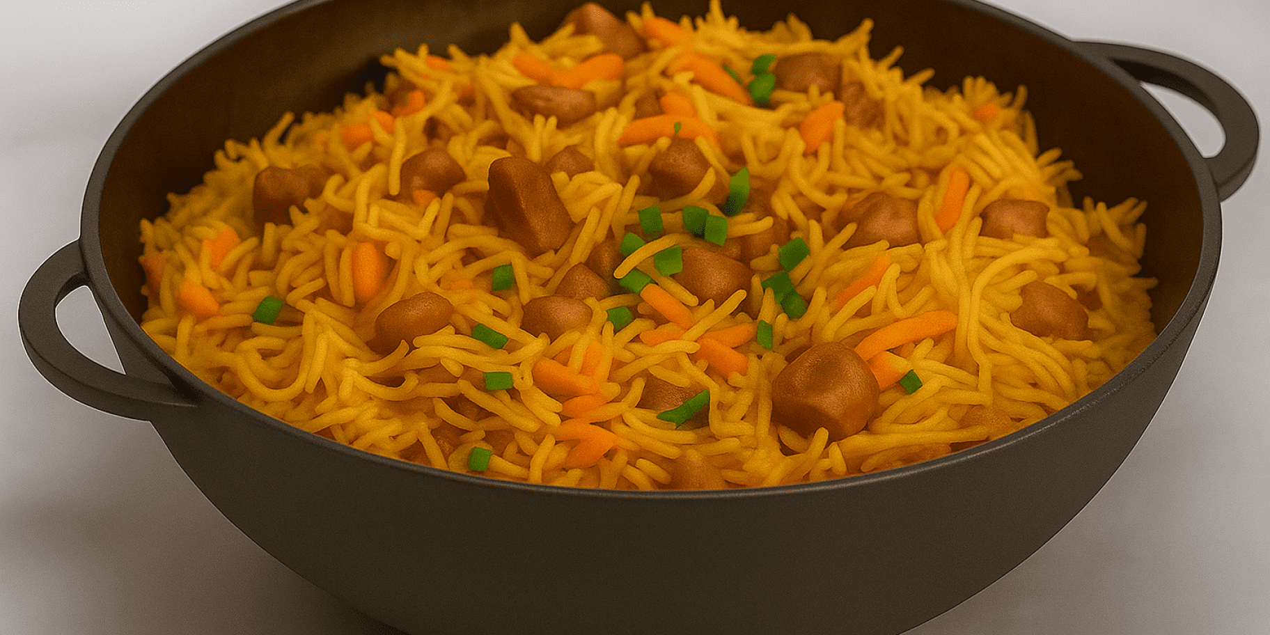 Узбецький плов з вермішелі нан-палау